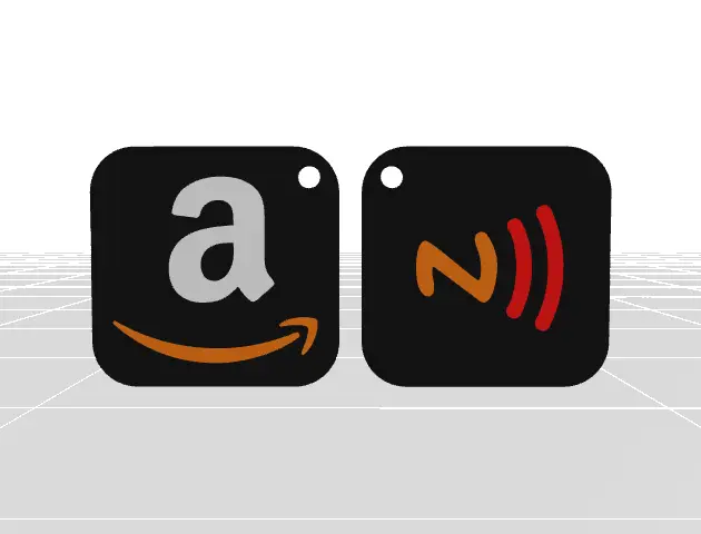NFC Amazon Keychain – Pre-Programmed (Locked)