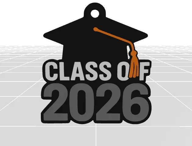 CLASS OF 2026 KEYCHAIN